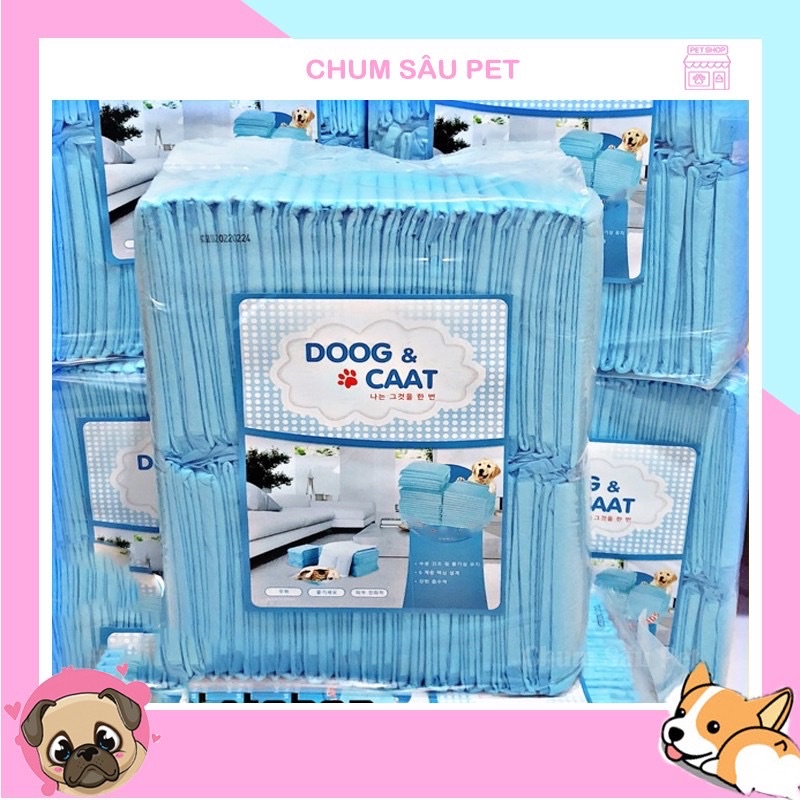 Miếng tã lót chuồng thú cưng, chó mèo,tã lót khay cho chó đi vệ sinh siêu thấm hút thoáng, giá rẻ - Đảo Chó Mèo