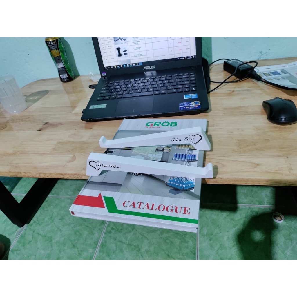 Giá Đỡ Laptop | Kệ Gỗ Đỡ Laptop | Khắc Tên Miễn Phí | SALE Sập Sàn !!!!!!!!!!!!