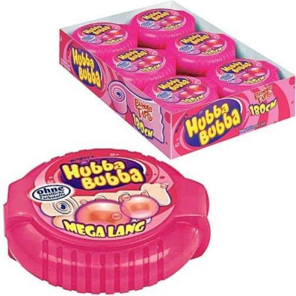 Kẹo Gum Cuộn Siêu Dài Hubba Bubba 56gr