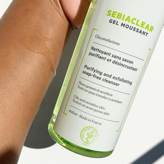 Sữa rửa mặt dạng gel cho da dầu mụn SVR Sebiaclear Gel Moussant 55ml/ 200ml/ 400ml