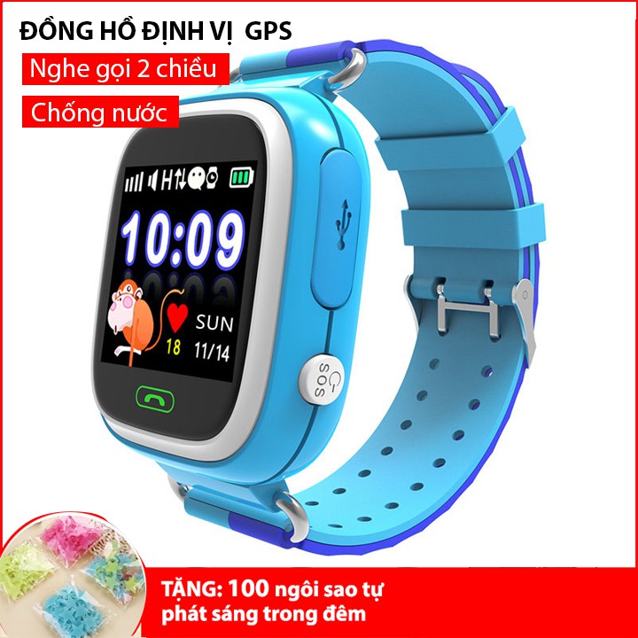 Đồng hồ thông minh cho trẻ SMARTKID Q90 theo dõi trẻ từ xa gọi điện thoại, đồng hồ định vị