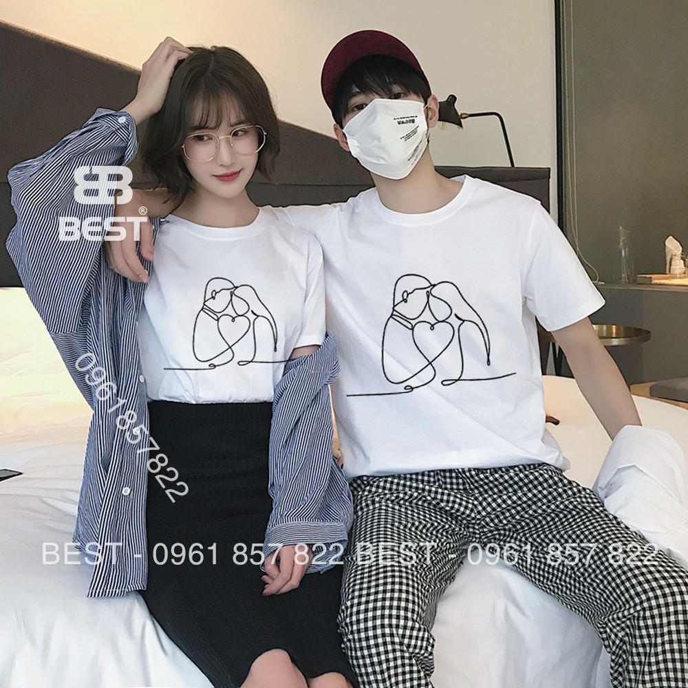 ÁO ĐÔI ÁO CẶP PHONG CÁCH NHẬT BẢN ( BEST T-SHIRT )