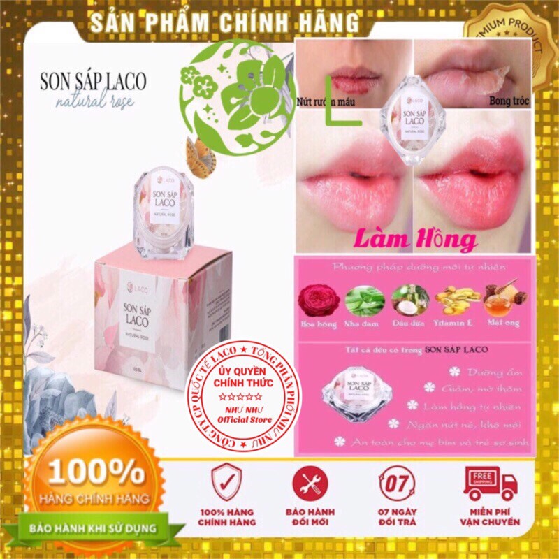 SON SÁO LACO,DƯỠNG MỀM MỊN MÔI