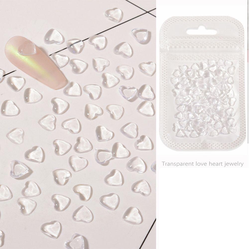 Set 100 Phụ Kiện Trang Trí Móng Tay 3D Xinh Xắn