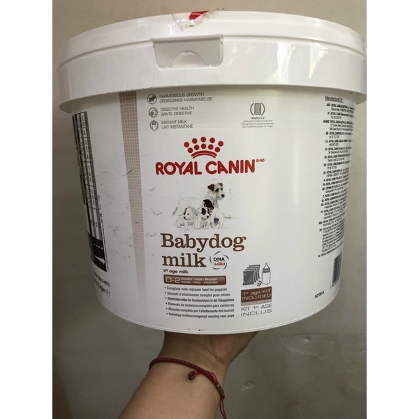 Sữa cho chó con ROYAL CANIN Babydog Milk thùng nguyên 2kg