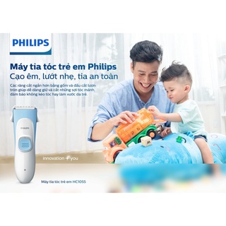Tông đơ cắt tóc cho bé Philips HC1055