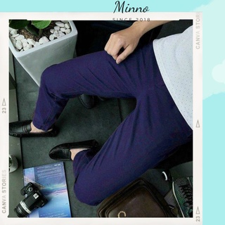Quần kaki nam basic trơn  chất kaki dày dặn, Co Giãn