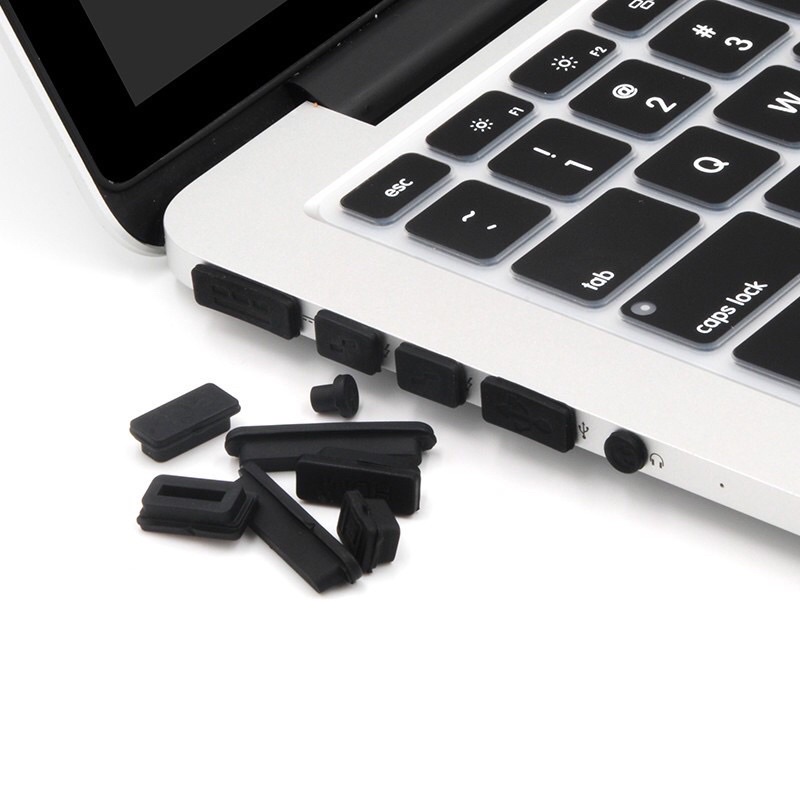 Bộ nút bảo vệ cổng vào laptop
