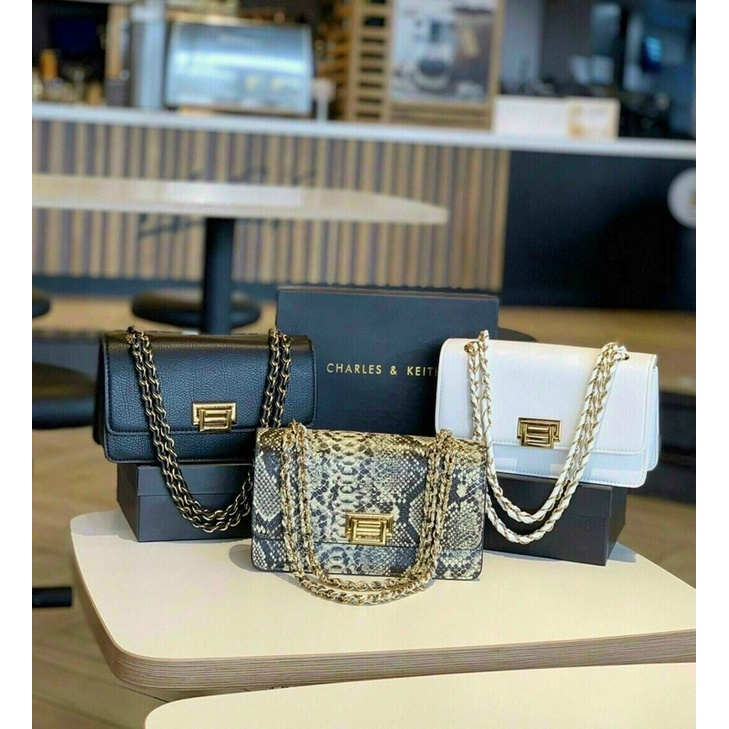 Túi Cnk đeo chéo kẹp nách nữ- túi xách thời trang hot trend ( full box nguyên seal)