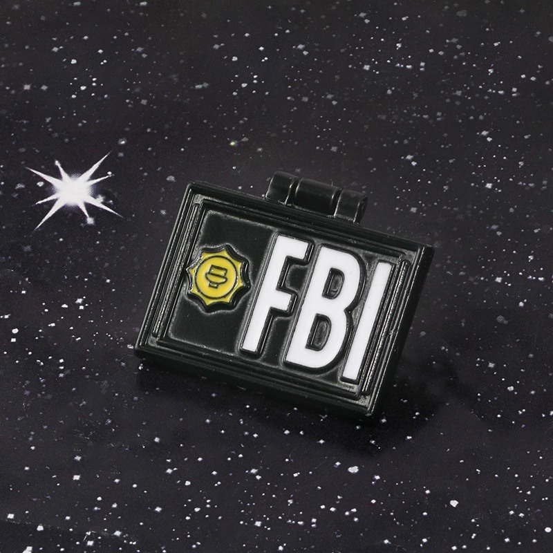 Huy Hiệu Cài Áo Hình FBI Ngộ Nghĩnh