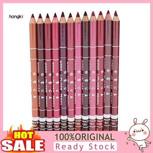 Set 12 chì kẻ viền môi chuyên nghiệp chống thấm nước 15cm 12 màu lựa chọn
 | BigBuy360 - bigbuy360.vn