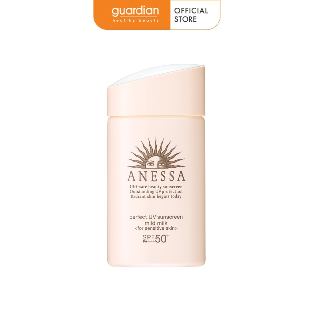 Kem Chống Nắng Anessa dạng sữa Perfect UV Milk Dành Cho Da Nhạy Cảm Spf50+ (60ml)