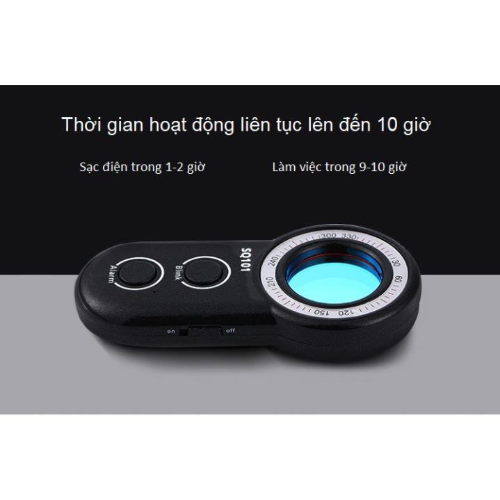 Máy Phát Hiện Camera Quay Lén SQ101 ( KIÊM BÁO ĐỘNG RUNG SIÊU NHẠY ) - HÀNG NHẬP KHẨU SSHCN