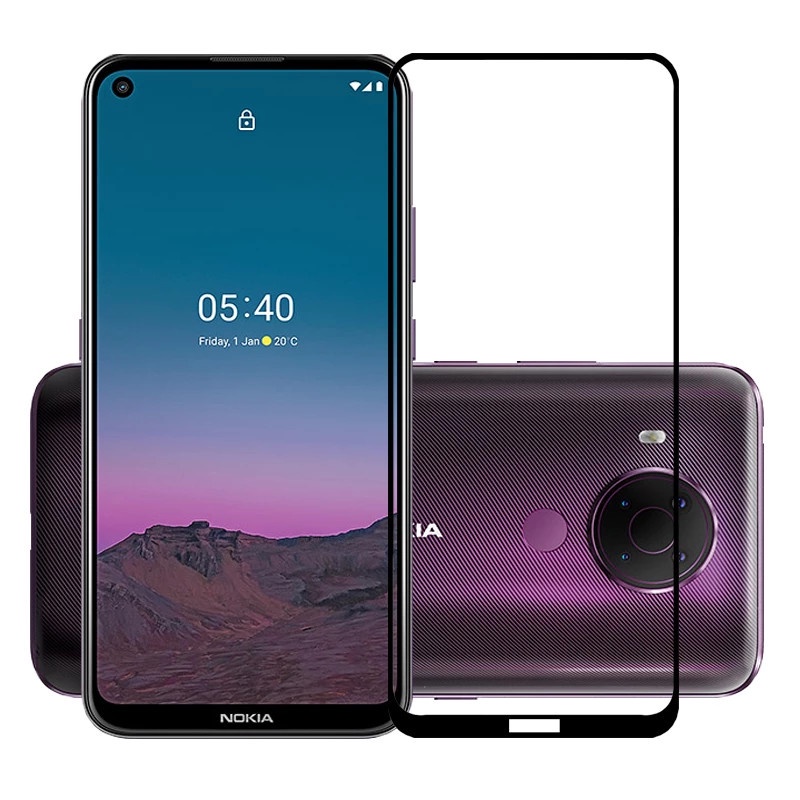 Kính Cường Lực Nokia 2.4 3.4 5.3 5.4 Full Màn Trong Suốt 9D 21H Cảm ứng mượt mà Tặng Kèm Khăn Lau [FM]