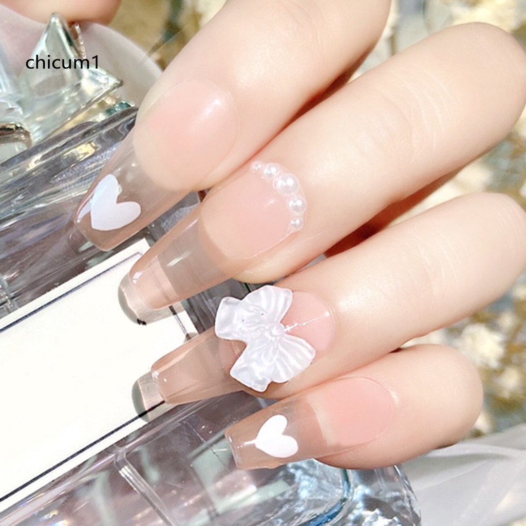 [Hàng mới về] Bộ 30 hạt phụ kiện trang trí móng tay họa tiết đa dạng 3D tuỳ chọn