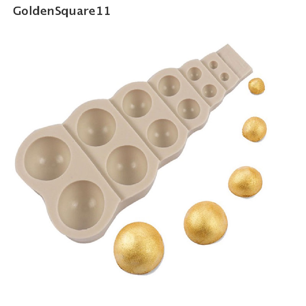 Khuôn Silicone Làm Bánh Kem / Sô Cô La Hình Cầu 11