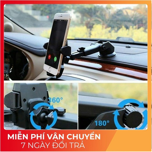 Kẹp điện thoại trên Taplo ô tô longneck