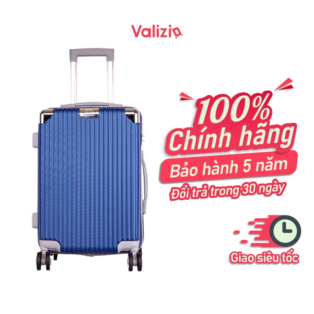Vali kéo chống va đập siêu bền, Vali du lịch tay kéo nhôm không rỉ sét VALIZIO 841