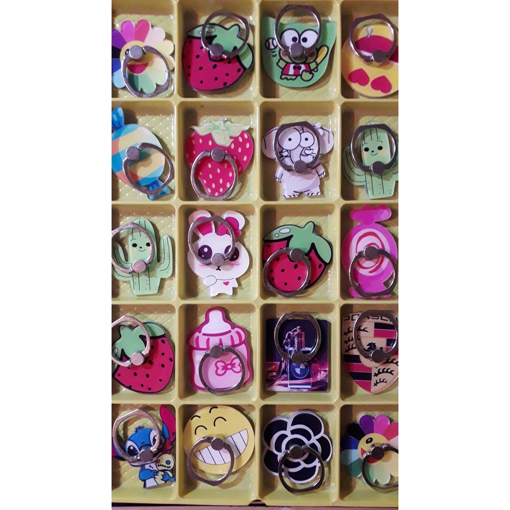 Ring đỡ điện thoại hoạt hình đáng yêu | BigBuy360 - bigbuy360.vn