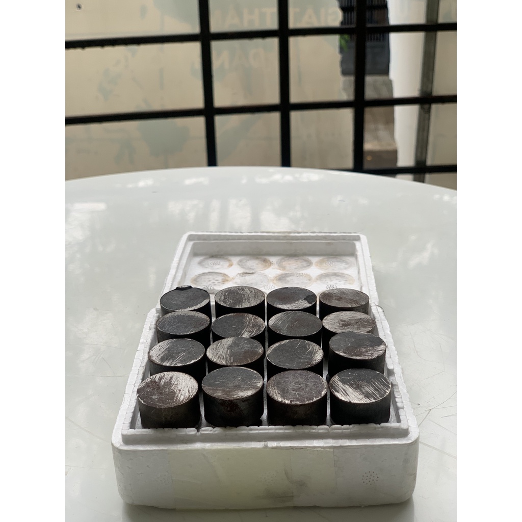 Hộp đá mài sàn 16 viên dạng tròn