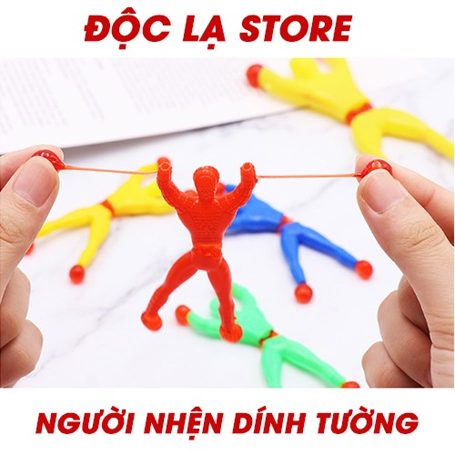 Đồ chơi trẻ em - người nhện leo núi dính tường cho bé - độc lạ store (giao màu ngẫu nhiên)