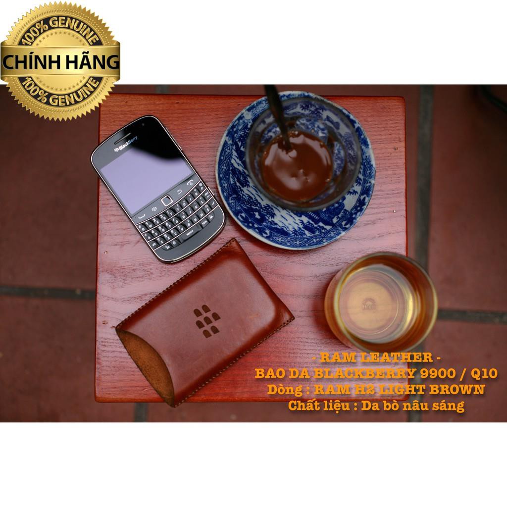 Bao da điện thoại da bò RAM H2 cho Blackberry Q10 – 9900 .