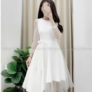 Váy trắng công chúa đi tiệc / đi kỷ yếu [GIÁ SỈ]
