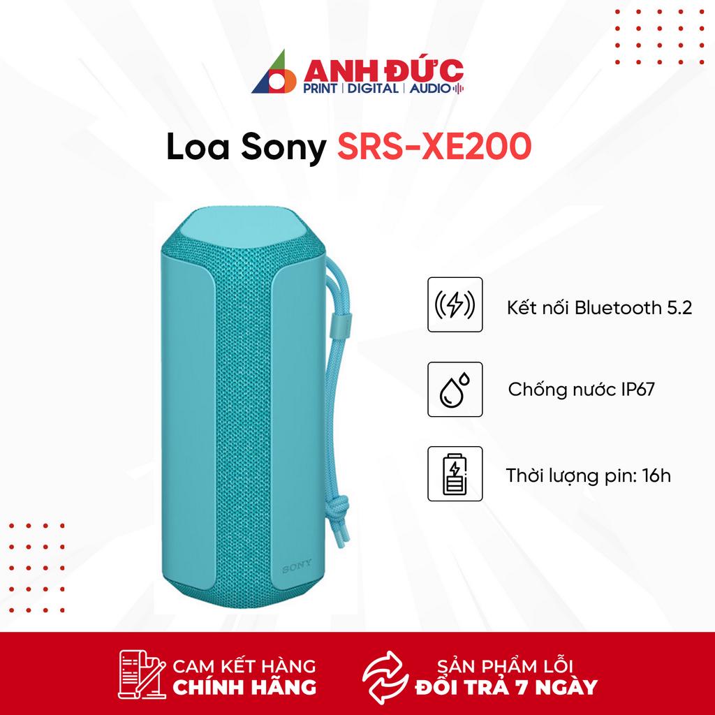 Loa Di Động Bluetooth Sony SRS-XE200 - Chống Nước IP67 - Hàng Chính Hãng