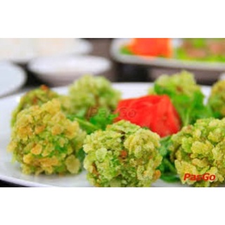 Chả cá tẩm cốm xanh