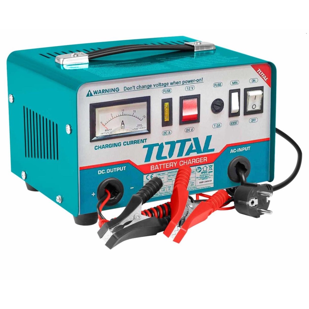 Máy sạc bình điện ắc qui 12V Total TBC1601