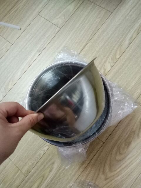 BÁT INOX DÀN CHO SPA SIZE LỚN 22CM