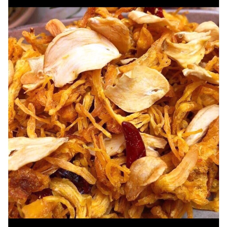 Khô gà cháy bơ tỏi