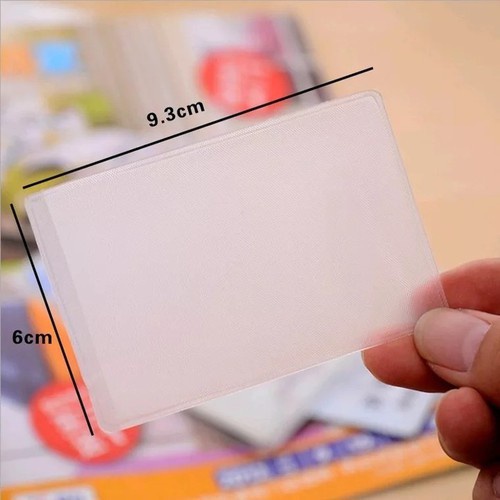 Bọc Chống Xước Chip Căn Cước Công Dân, Bảo Vệ, ATM, Chống Trầy CMND, Chống Trầy Có Nắp Bảo Vệ Thẻ