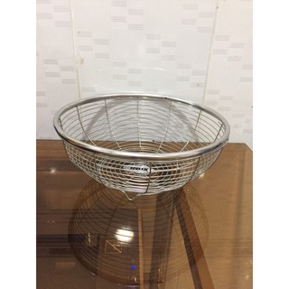 Rổ nan thưa inox để rau củ quả