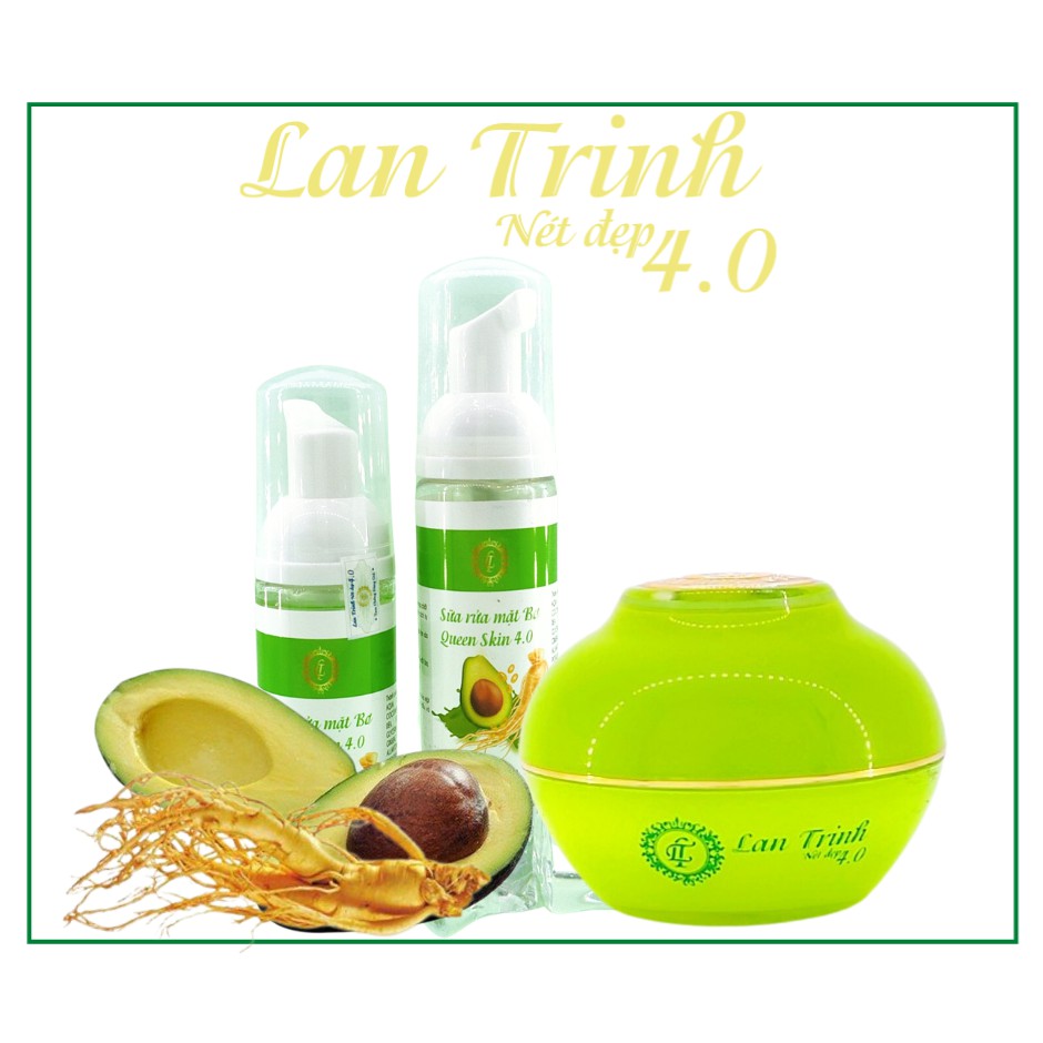 COMBO 2 Món : Kem Face bơ + sữa rửa mặt - TẶNG NGAY 2 MẶT NẠ BƠ QUEEN SKIN HOẶC 1 SỮA TẮM BƠ
