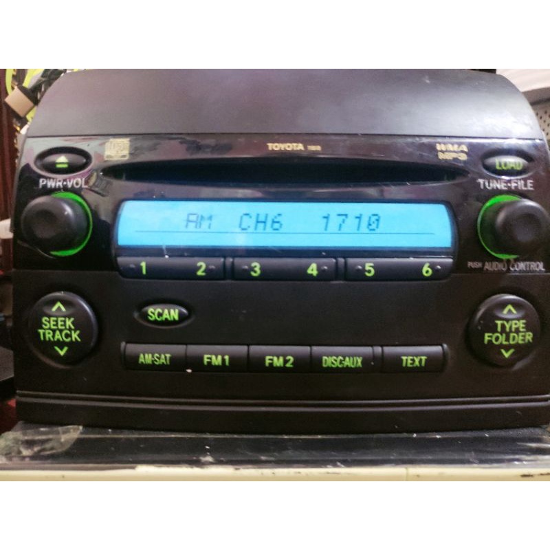 Đầu CD xe Toyota Sienna, mp3, CD Player 2004 2005 2006 2007 2008 2009 2010