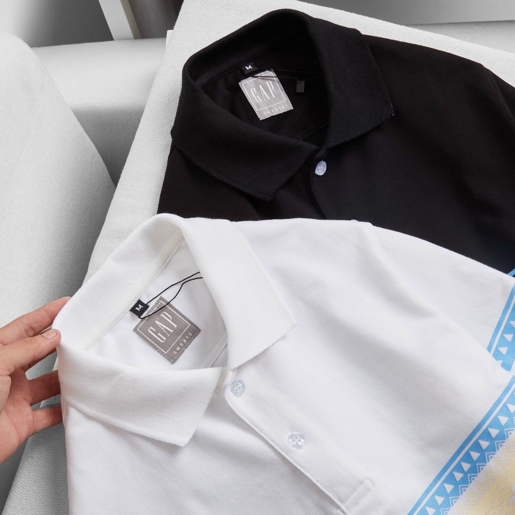 Áo thun nam polo cổ bẻ Palm GAP012 2M - Áo POLO nam công sở cotton cá sấu, chuẩn form hàng hiệu [Size lớn > 3XL 4XL] | BigBuy360 - bigbuy360.vn