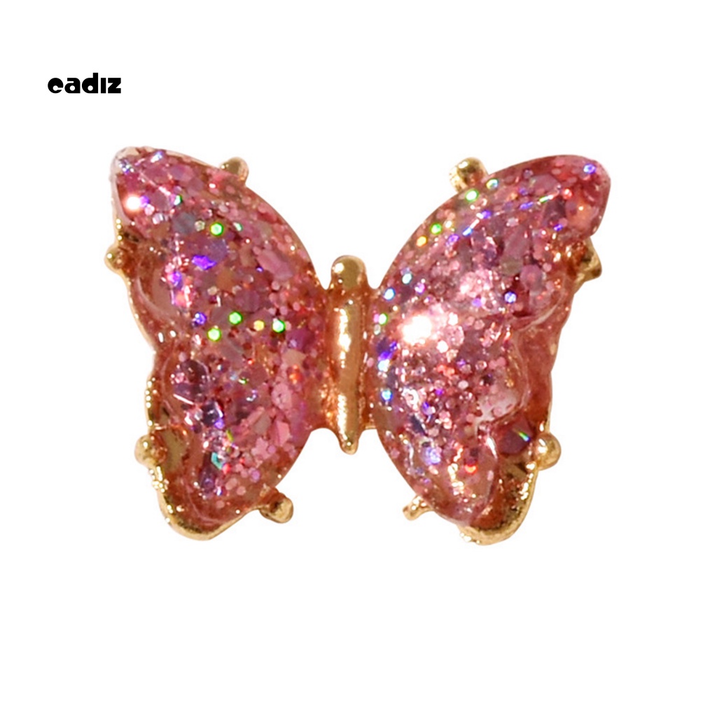 Phụ Kiện Trang Trí Móng Tay Hình Bướm Đính Đá Xinh Xắn