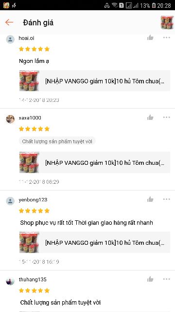 Tôm chua Đặc sản Huế