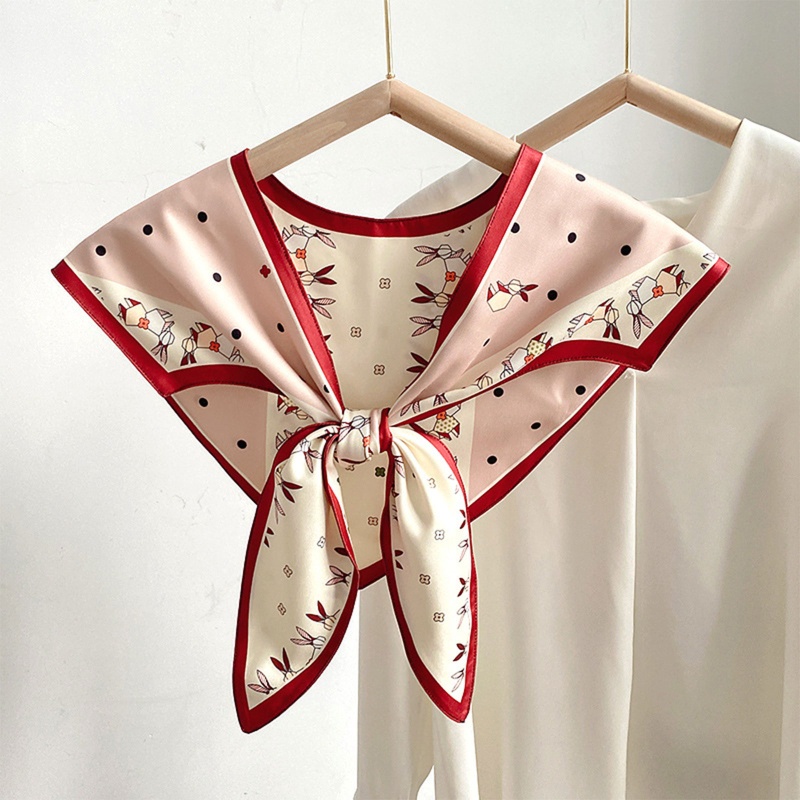 Khăn Choàng Lụa Satin Hình Tam Giác In Họa Tiết Da Báo Trọng Lượng Nhẹ Thời Trang Mùa Hè Cho Nữ