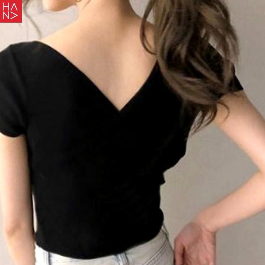 Áo Thun Croptop Màu Trơn (fph-770) Hana Fashion - Keisha - Ct134