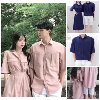 [ ORDER ] ĐỒ ĐÔI, SƠ MI NAM + VÁY NỮ ( kèm ảnh vải và feedback của KH )