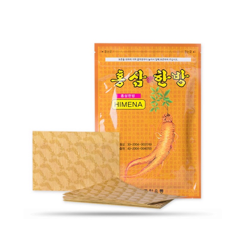 Miếng Dán Hồng Sâm Miếng Dán Hồng Sâm Himena