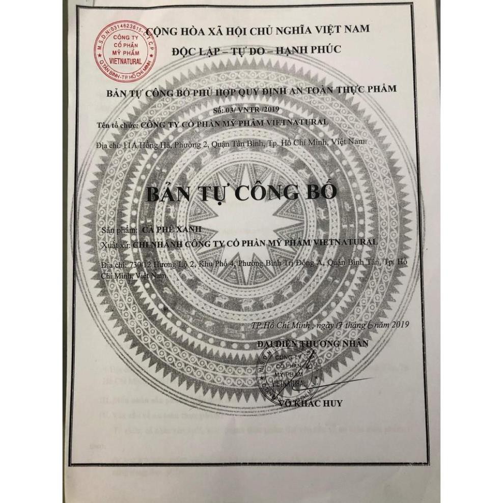 Cà Phê Xanh Kháng Mỡ Giảm Cân Thiên Nhiên Việt Đẩy Nhanh Quá Trình Làm Đẹp __ShopGiaHuong | BigBuy360 - bigbuy360.vn