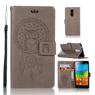 Bao da nắp gập thời trang cho Lenovo K6 Note