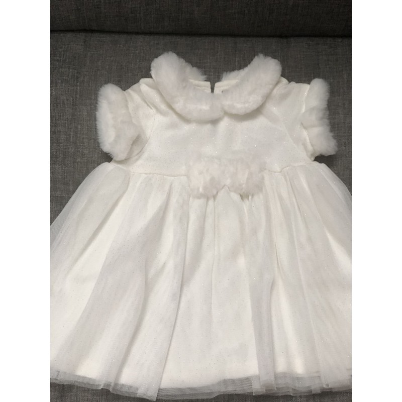 Đầm công chúa trắng cho bé 6 tháng