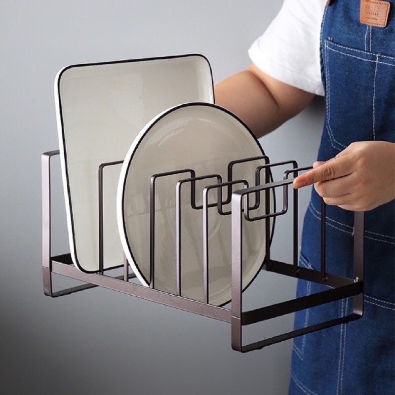 Kệ Cài nắp Xoong .Cài Vung, Treo Thớt Inox Sơn Tĩnh Điện Cao Cấp