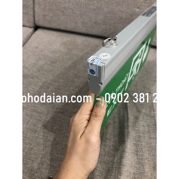 Đèn chỉ dẫn EXIT thoát hiểm 2 mặt chỉ xuống Yefie (YF1019-2M-04)
