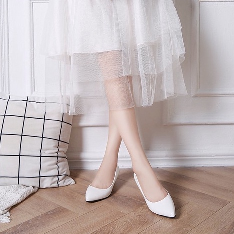 Giày Cao Gót Mũi Nhọn Đơn Giản Thời Trang Hàn Quốc Cho Nữ