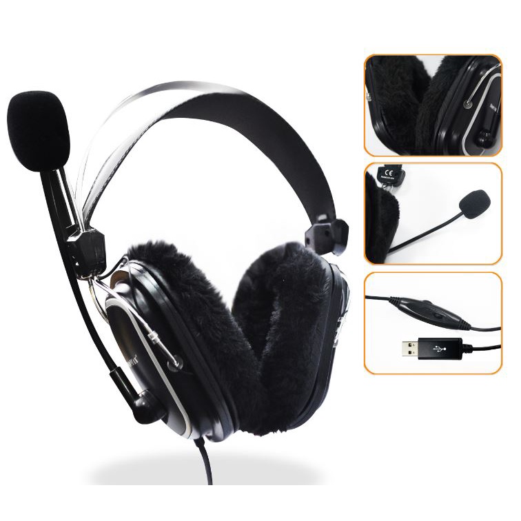 Tai nghe chụp tai SOUNDMAX AH304